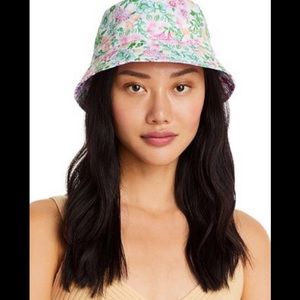 LoveShackFancy x Hurley Floral Bucket hat NWT